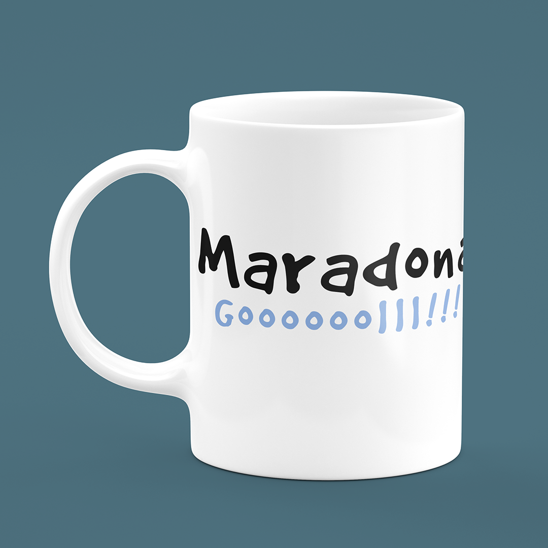 Nome do produto: CANECA GOL MARADONA