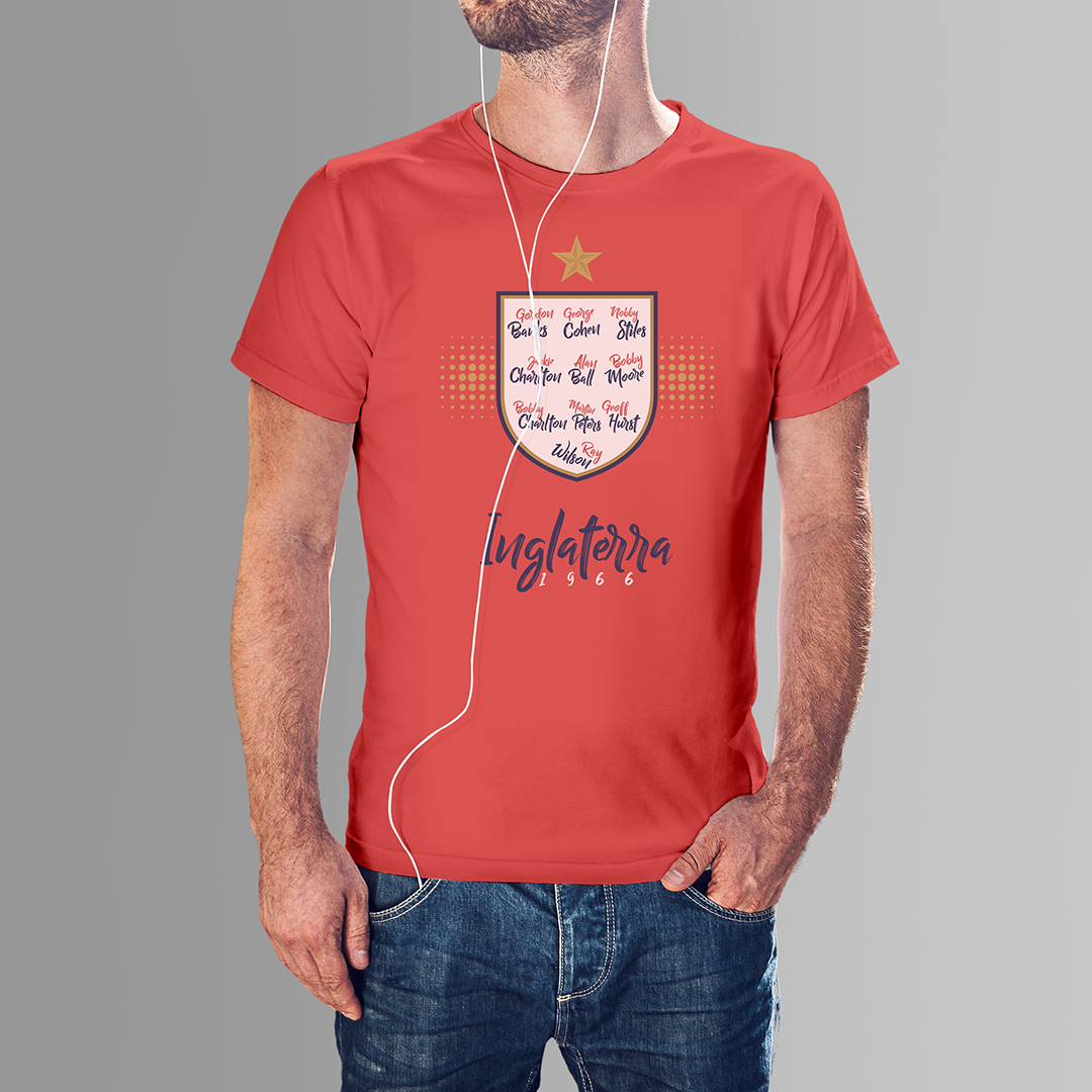 Nome do produto: CAMISETA INGLATERRA