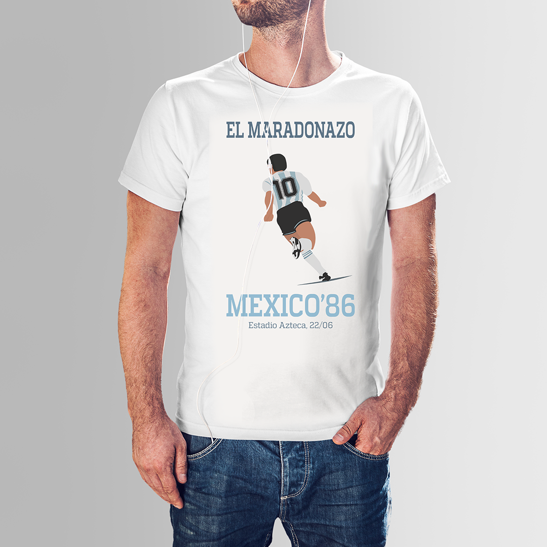 Nome do produto: CAMISETA MARADONAZO