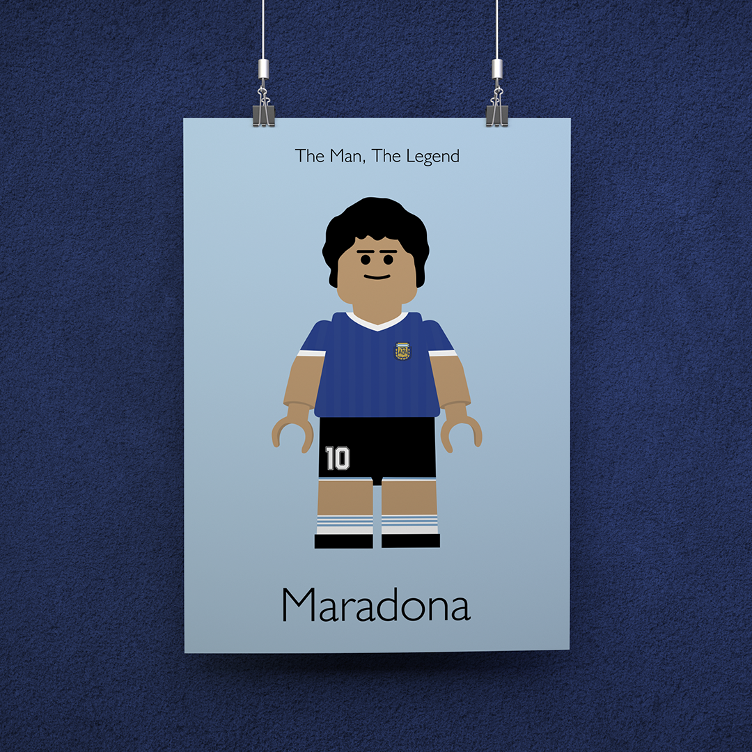 Nome do produto: POSTER DIEGUITO MARADONA