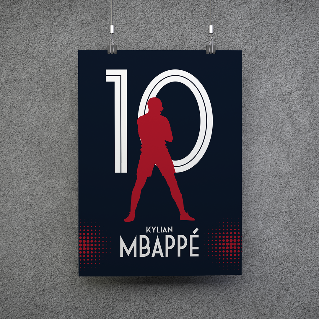 Nome do produto: POSTER MBAPPÉ