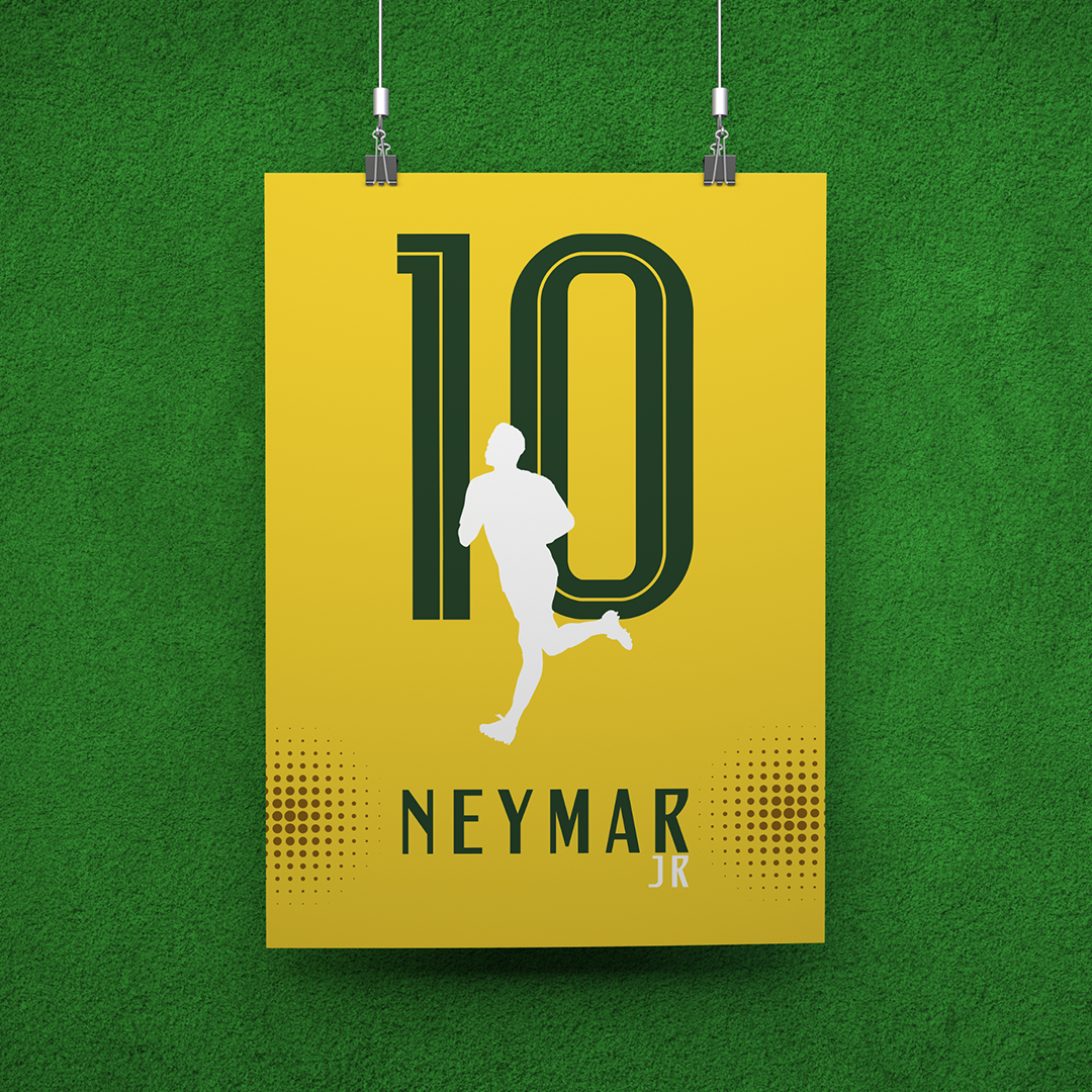Nome do produto: POSTER NEYMAR