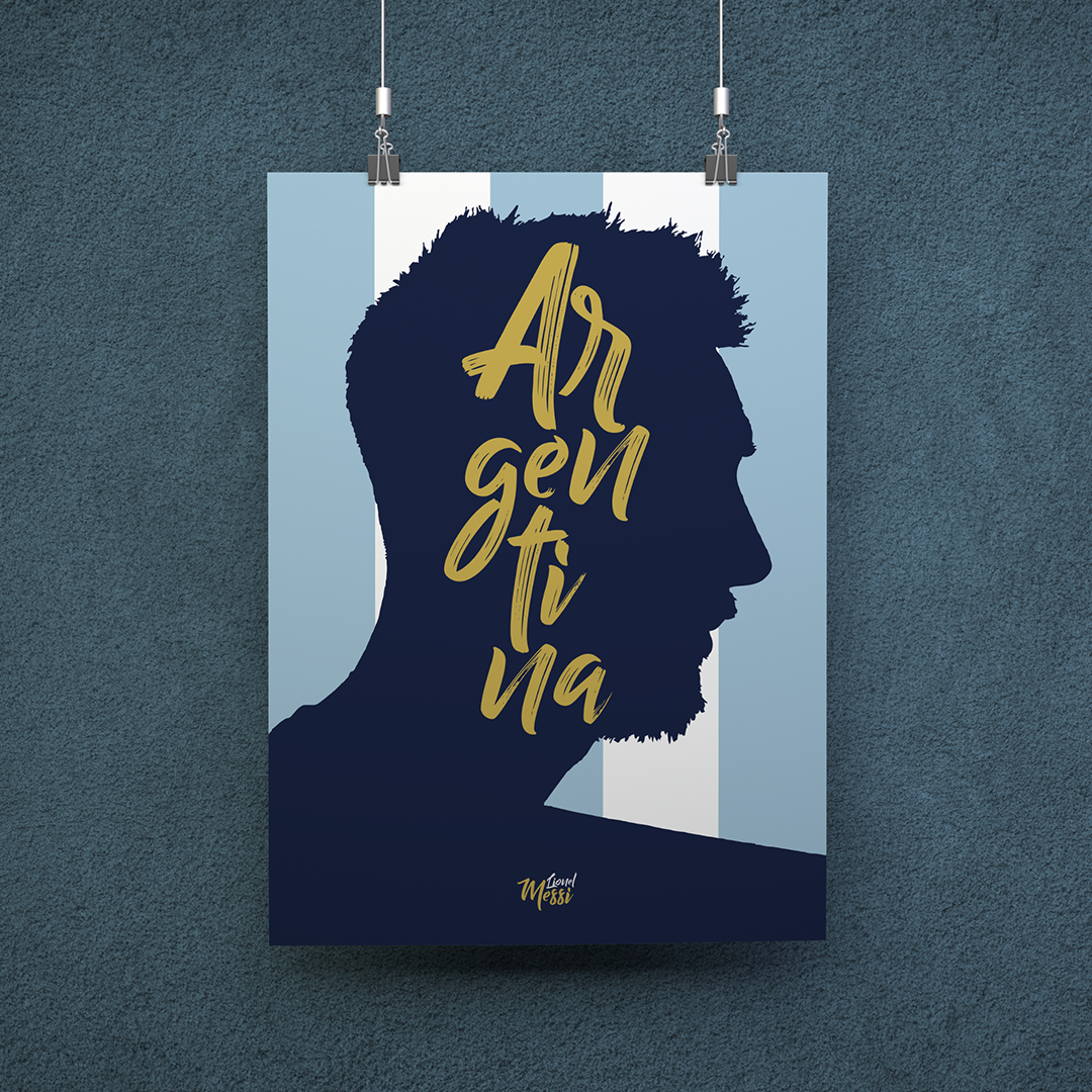 Nome do produto: POSTER MESSI