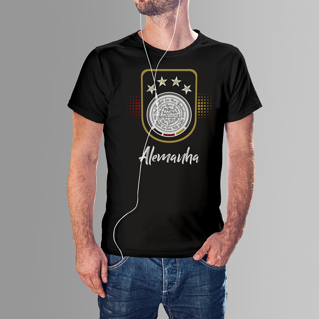 Nome do produto: CAMISETA ALEMANHA