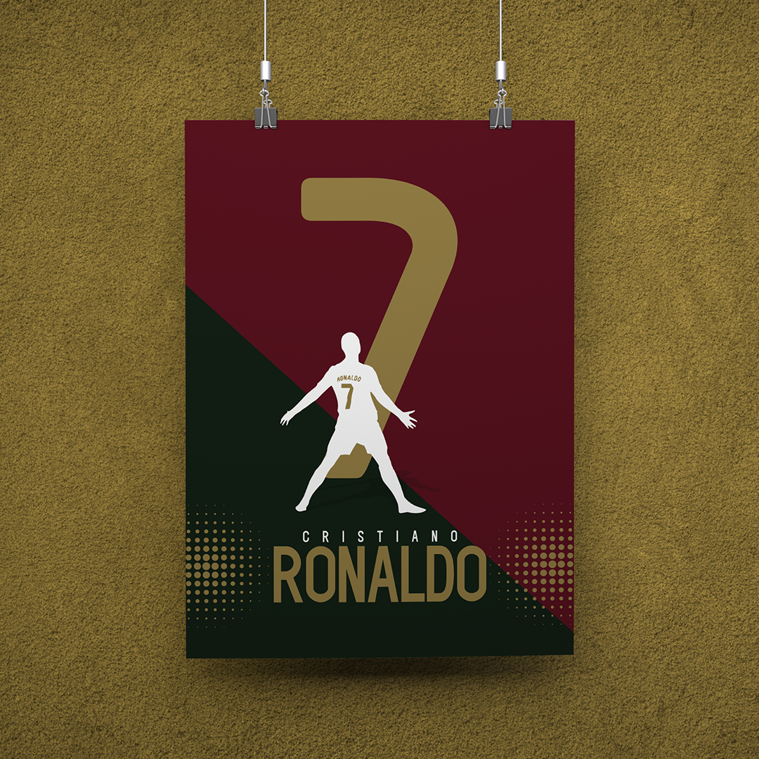 Nome do produto: POSTER RONALDO