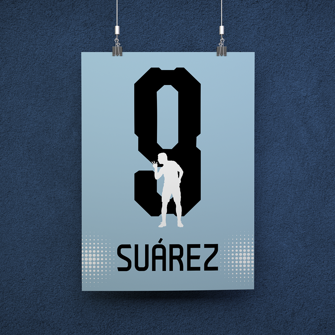 Nome do produto: POSTER SUÁREZ