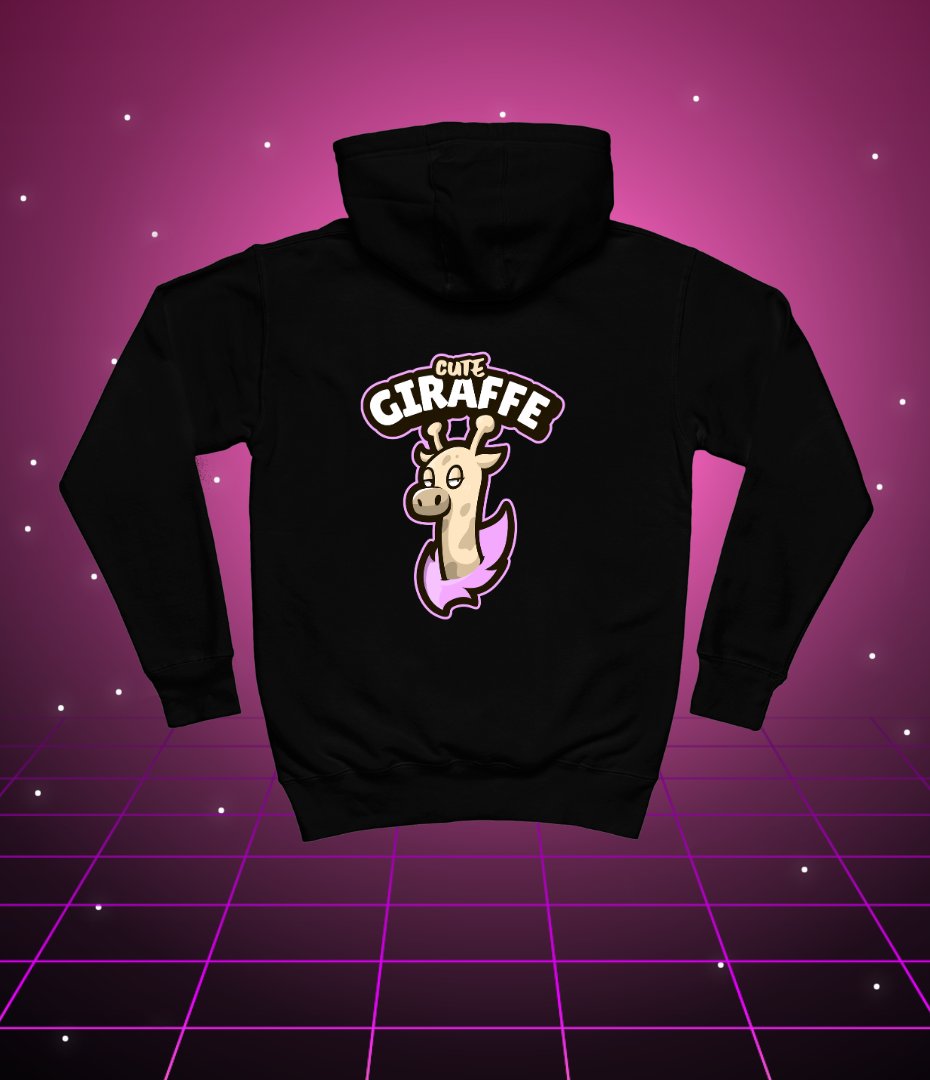 Moletom Com Zíper - Cute Giraffe