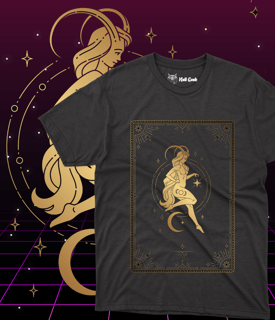 T-Shirt Quality - Signo Dourado -  Capricórnio