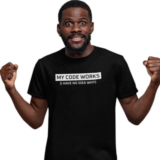 Nome do produto My Code Works Masculina