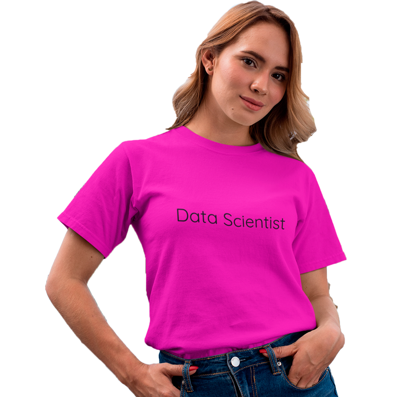 Camiseta Feminina Basica - Data Scientist