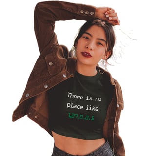 Nome do produto Cropped There is no Place 
