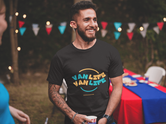 CAMISETA VAN LIFE - COLORS