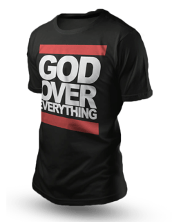 Nome do produto God Over Everything