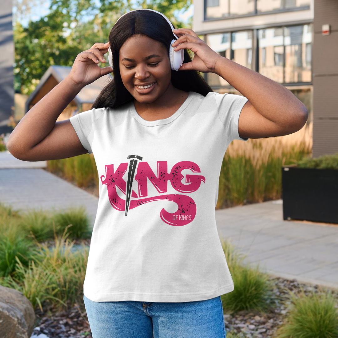Nome do produto: Baby Look - King (Branca)