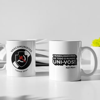 Caneca VASCOMUNISTAS Uni-vos!