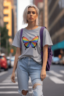 Nome do produto T- Shirt Quality Borboleta