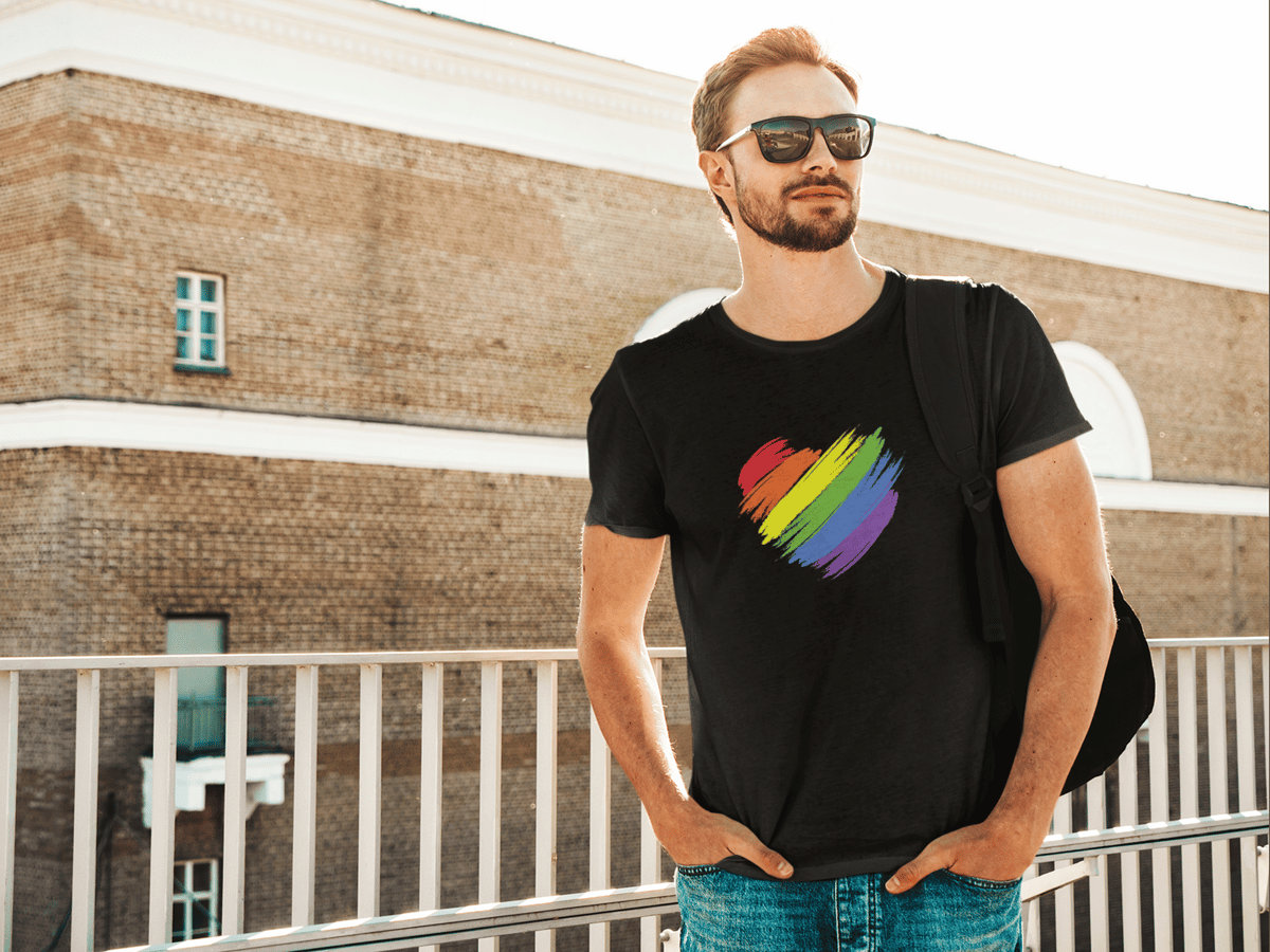 Nome do produto: T-Shirt Quality Coração Riscado G