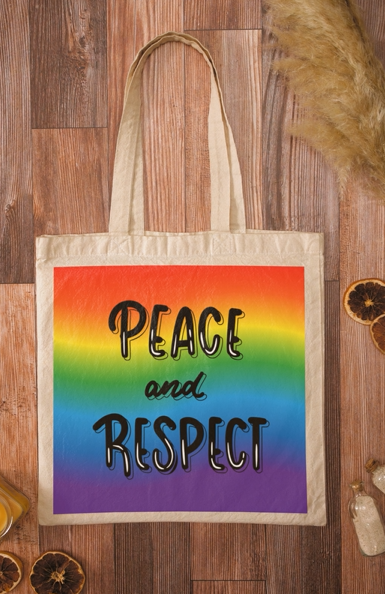 Eco Bag Peace and Respect