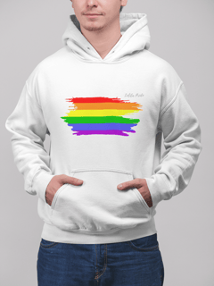 Nome do produto Moletom Fechado Unissex Cores da Bandeira