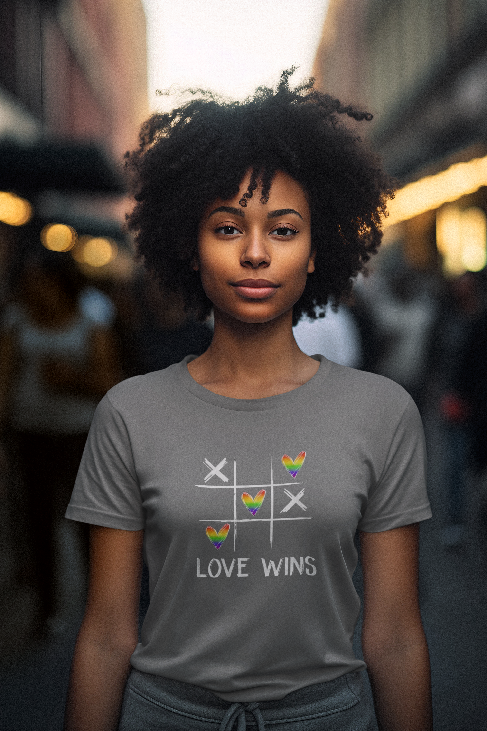 T-Shirt ESTONADA Love Wins