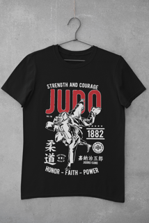 Nome do produto Camisa Judo Strength and Courage