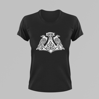 Nome do produto Camisa Mjolnir, Hugin e Munin