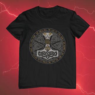 Nome do produto Camisa Mjolnir e Runas