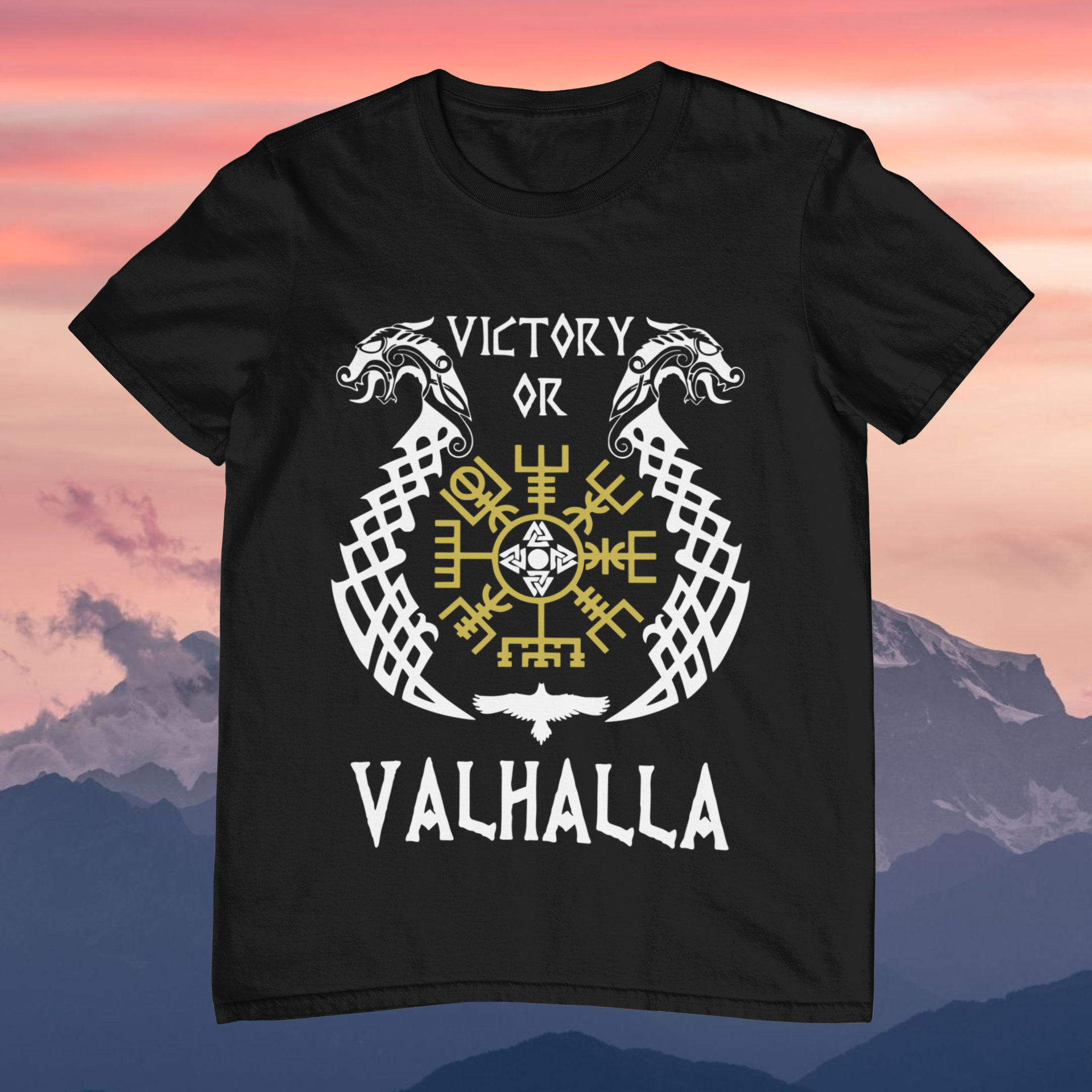 Camisa Victory or Valhalla