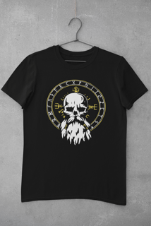 Nome do produto Camisa Viking Skull Runas