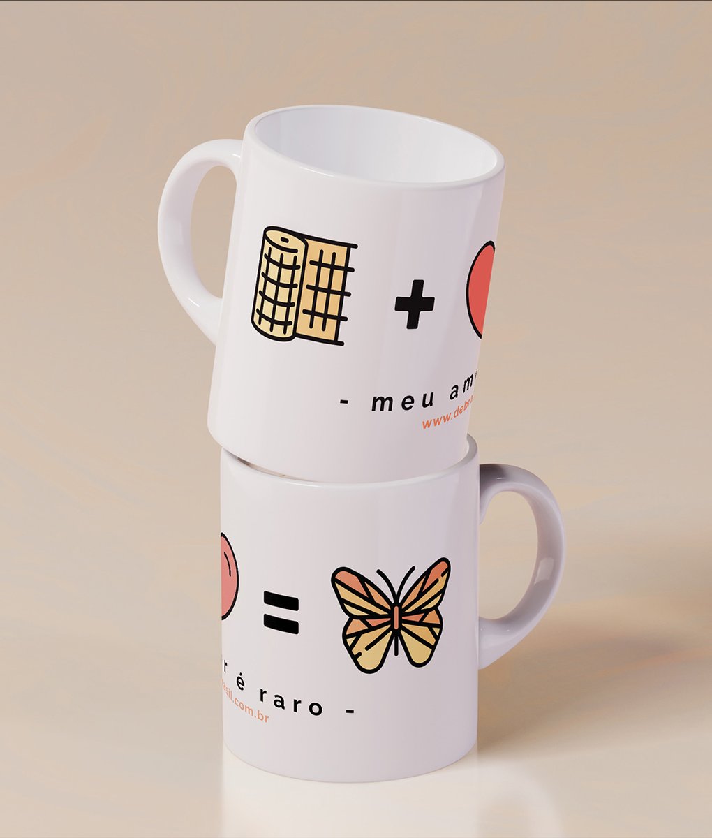 Nome do produto: Caneca Meu Amor é Raro