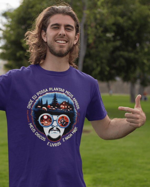 Camiseta 'Zé Rodrix: casa no campo'
