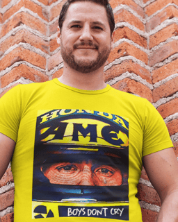 Camiseta 'Airton Senna - boys don' t cry' 