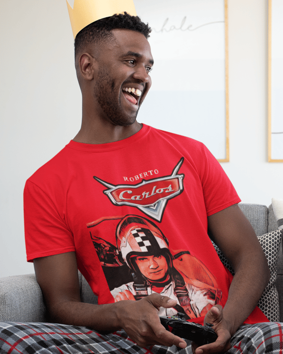 Camiseta 'Relâmpago Carlinhos'