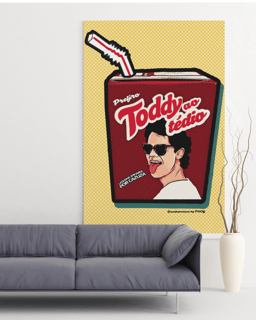 Pôster 'Cazuza: do Toddy ao Tédio'
