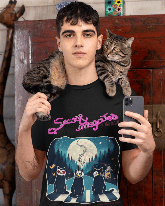 Camiseta 'Secos e Mogatos (e Luhli)'