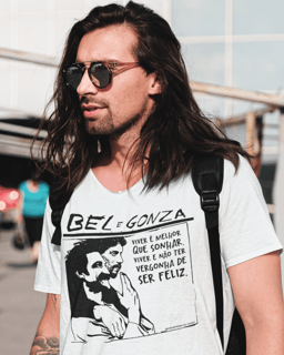 Camiseta 'Belchior e Gonzaguinha'