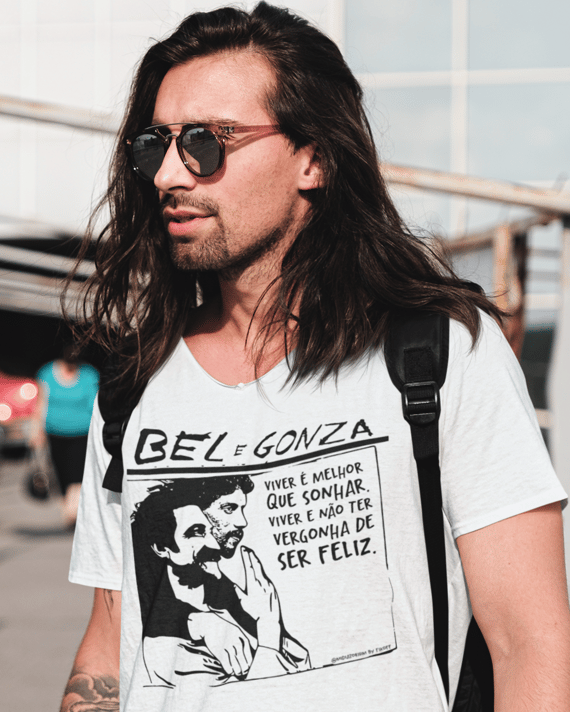 Camiseta 'Belchior e Gonzaguinha'