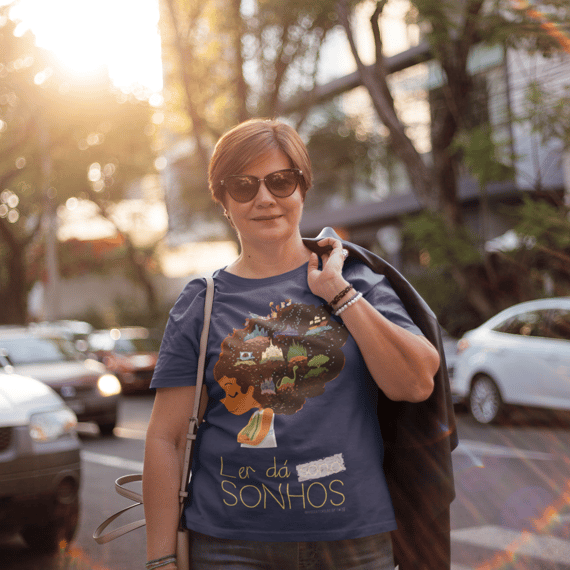 Blusinha Ler dá sonhos
