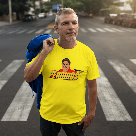 Camiseta 'Perdidos na noite'