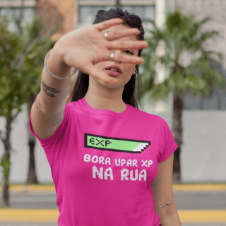 Blusinha 'bora upar XP na rua' 