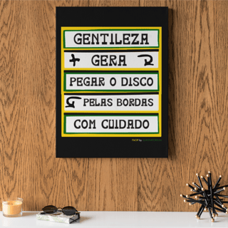 Pôster 'Gentileza'