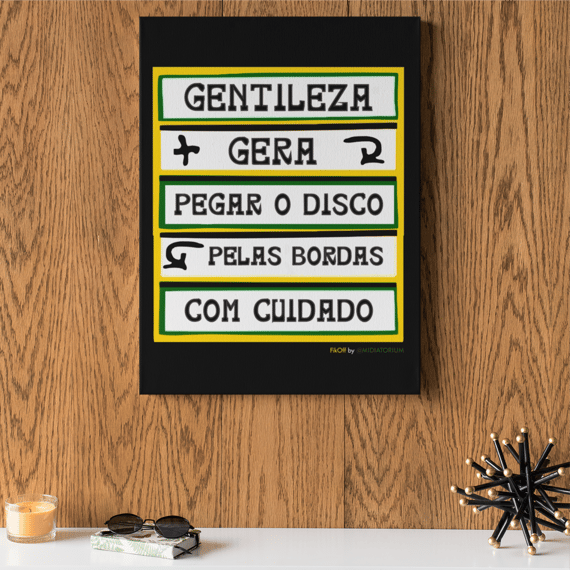 Pôster 'Gentileza'