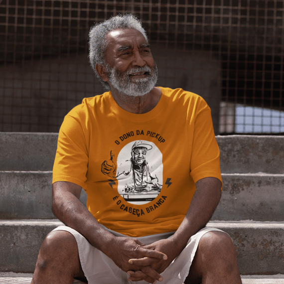 Camiseta 'cabeça branca' 