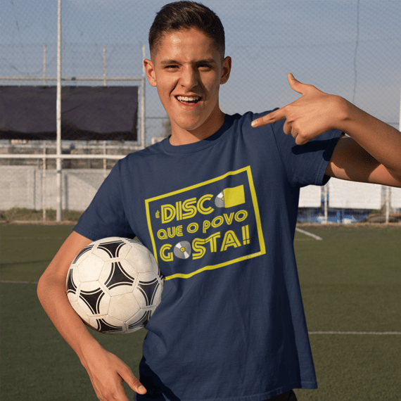 Camiseta 'É disco que o povo gosta!'