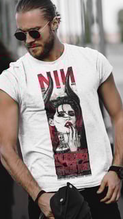 Nome do produto Camisa - Nine Inch Nails + Queens Of The Stone Age - Malevola