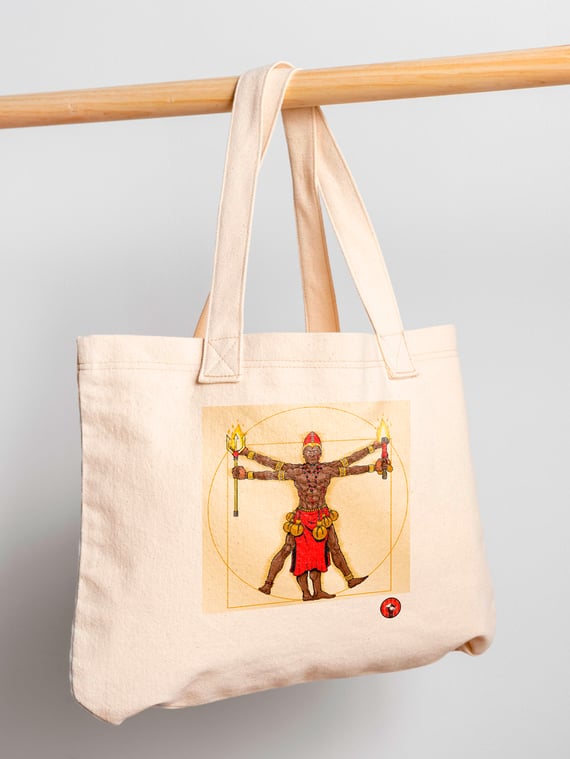 Eco bag Exu vitruviano