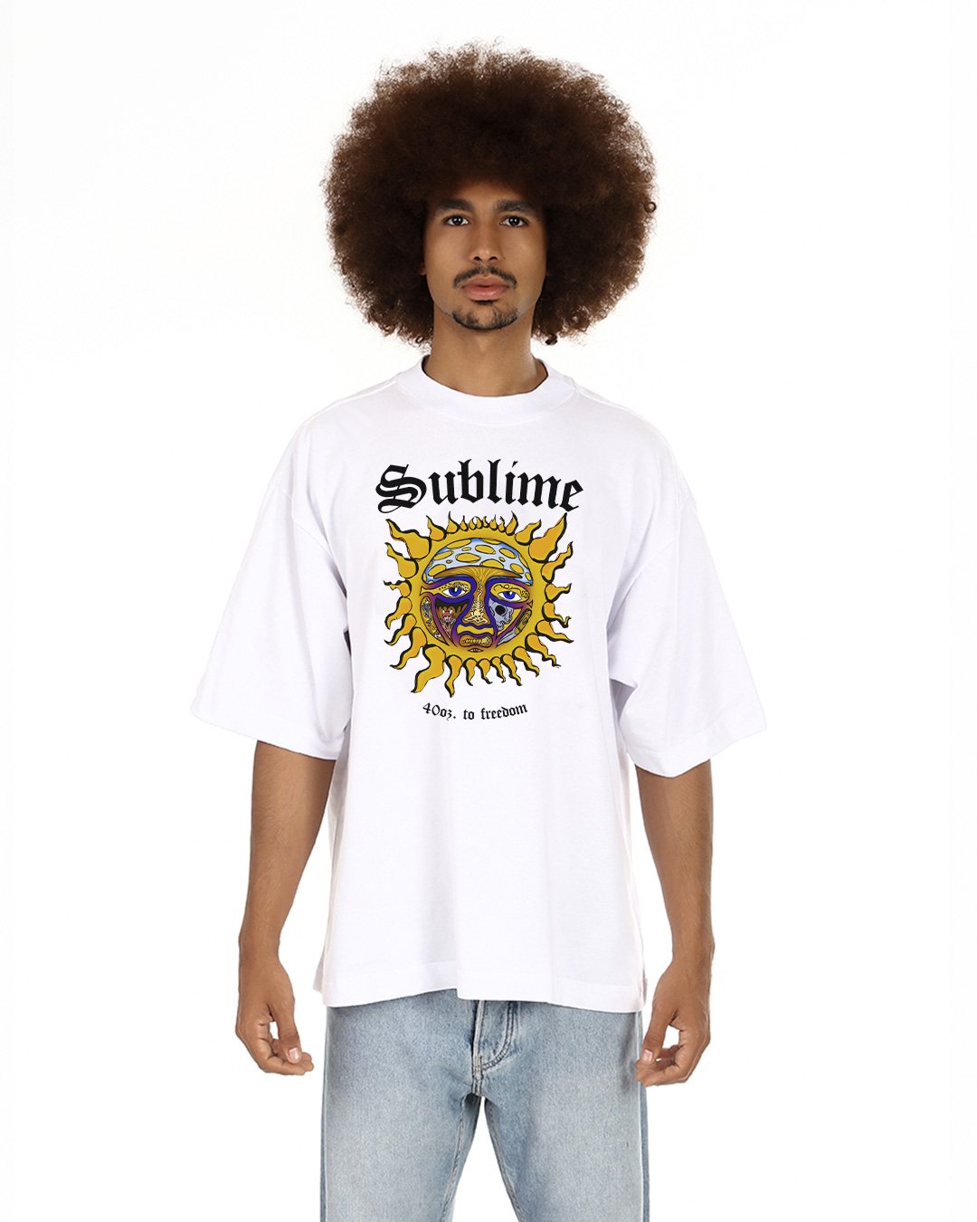 Camiseta Oversized Sublime 40oz. Mind The Gap Co.