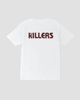 Camiseta The Killers Logo 2 White Mind The Gap Co.