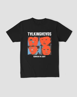 Camiseta Talking Heads Light Mind The Gap Co.