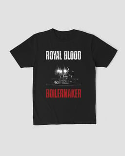 Camiseta Royal Blood  Boil Mind The Gap Co.